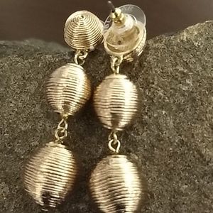 INC Gold Coil Earrings